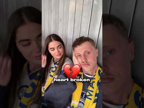 Heartbroken at the Football 💔