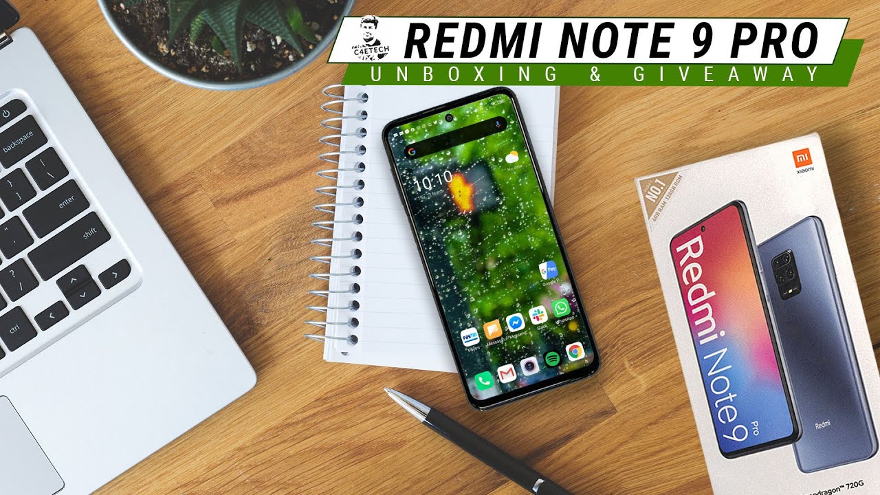 Redmi Note 9 Pro (SD720G | 48MP GM2 | 5000mAh) - Unboxing & Giveaway!