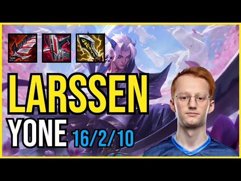 LARSSEN - YONE vs CASSIOPEIA Mid - EUW Challenger - Patch 11.3