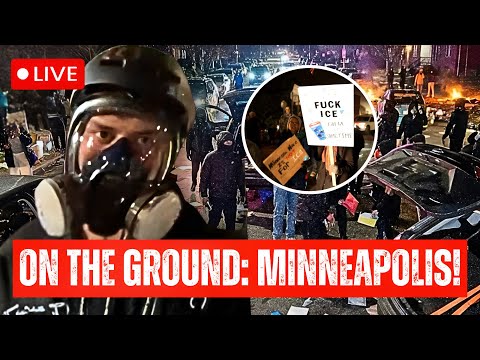 Riot in Minneapolis - LIVE on the Ground