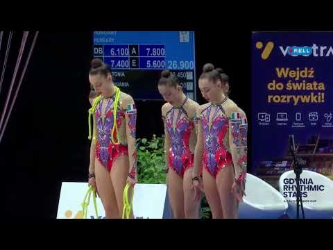 Italy (ITA) Junior 5 Ropes Final–Gdynia Rhythmic Stars 2023