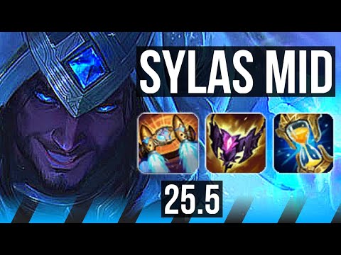 SYLAS vs SETT (MID) | 10/3/5 | EUW Diamond | 25.5