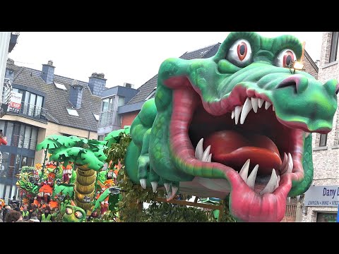 Carnaval Ninove 2020: montage stoet
