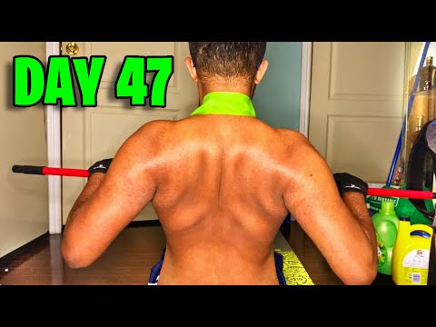 HardGainer Spring Bulk Day 47 - PULL (Home Workout)
