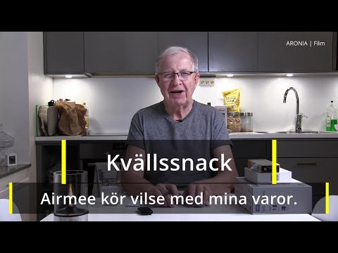 2021-11-17 KVÄLLSSNACK - Airmee kör vilse med mina varor