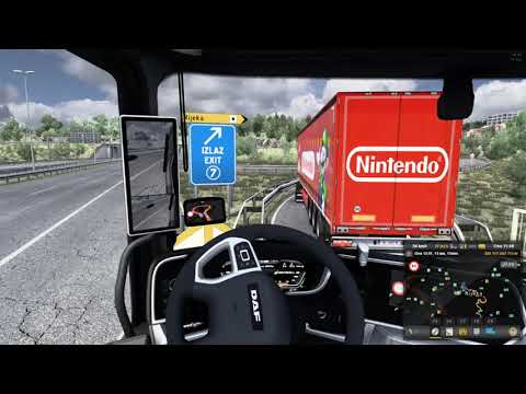 Euro Truck Simulator 2 SPLIT TO RIJEKA GAMEPLAY FINAL PART