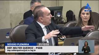 NELTER QUEIROZ VOTA CONTRA AUMENTO DA ALÍQUOTA DO ICMS NO RN