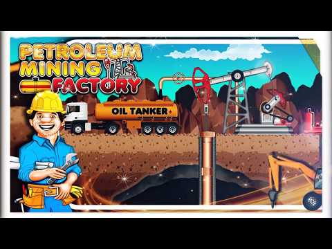 Petroleum Mining Factory: Oil Tycoon Refinery Sim Video