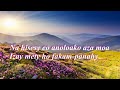 MOA JESOSY VE TSY AHY Ndriana RAMAMONJY Instrum