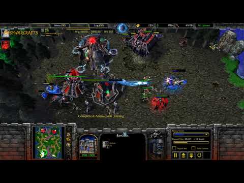 Moon (HU) vs Wfz (UD) - MASS KNIGHTS  - Warcraft 3 Pro Level Commentary