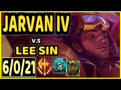 ANDA (JARVAN IV) vs LEE SIN - 6/0/21 KDA JUNGLE CHALLENGER GAMEPLAY - NA