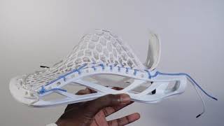 Under Armour Command D Lacrosse Head Stringing Tutorial