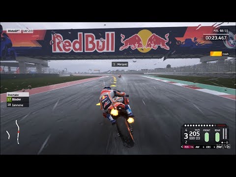 MotoGP 20 - Rain Gameplay (PC HD) [1080p60FPS]