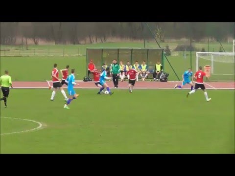 Motor Lubawa -  Sokoł Ostróda juniorzy migawki I połowa