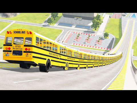 High speed freaky jumps #25 - Beamng Drive