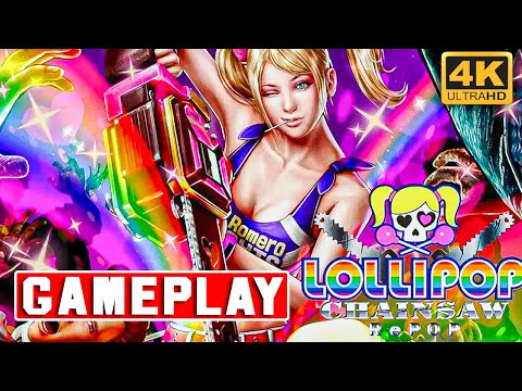 LOLLIPOP CHAINSAW RePOP Gameplay Walkthrough - No Commentary (4K 60FPS)