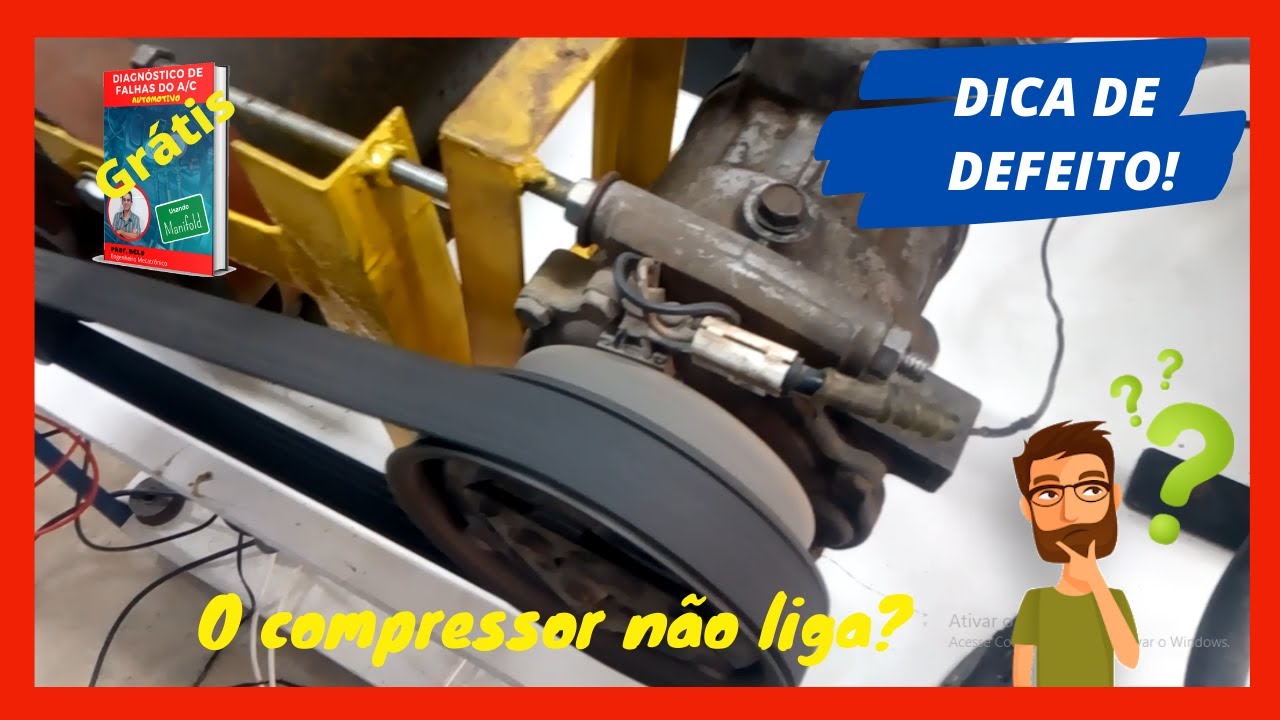 Compressor não LIGA? Diagnóstico de falhas.