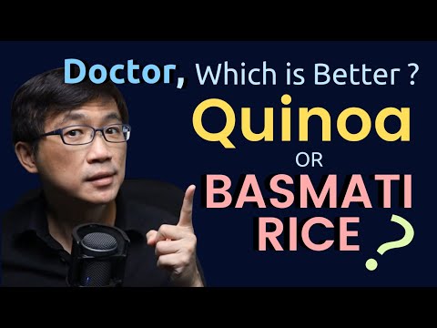 Quinoa vs Basmati Rice - Protein, Carbohydrate, Fiber, Nutrients, Antioxidants, Glycemic Index