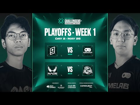 [EN] 2023 VALORANT Challengers PH Split 2 - Playoffs - W1D2