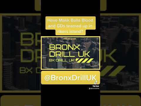 Have Makk Balla Bloods x GDS linked up in rikers Island? #GDs #MakkBalla #BronxDrill #RikersIsland