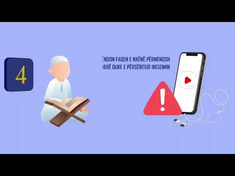 Mënyra më e mirë për memorizimin dhe forcimin e Kuranit (Programi Tikrar) - Doracakët në përshkrim.