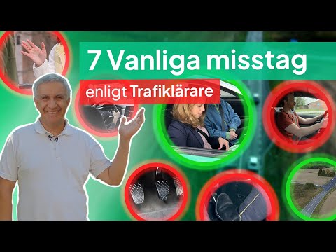 7 Vanligaste Misstagen Vid Övningskörning