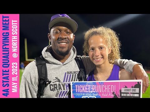 100m Dash 12.46 (2nd) 4A Iowa State Qualifier @ North Scott 5/11/23