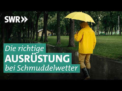 Regenjacken und Schirme: Trocken durch den Herbst | Preiswert, nützlich, gut? SWR