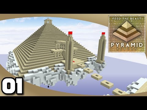FTB Pyramid Reborn - Ep. 1: A New Challenge! | Minecraft Modded Survival Challenge Map
