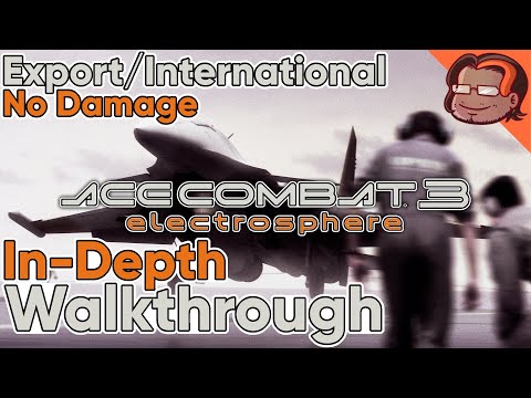 Ace Combat 3 Electrosphere US Version In-Depth PS1 Walkthrough [No Damage]