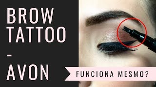 BROW TATTOO AVON efeito Microblanding - FUNCIONA?