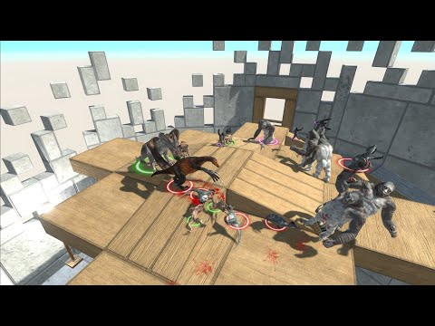 Challenge Carnivore and Herbivores Dinosaurs Vs Everyone - Animal Revolt Battle Simulator