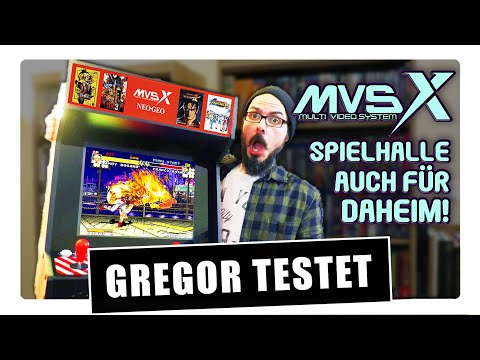MVSX Spielhallen-Automat im Hardware-Test ✰ SNKs NEOGEO-Arcade für das Wohnzimmer! (Review)