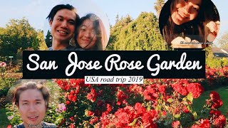 San Jose Rose Garden, California | Travel Vlog 2019 (Part 3)