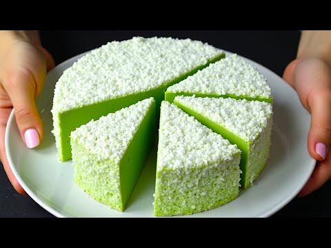 Only milk, apple, and banana! Lightning-fast dessert in 5 minutes! No oven, no gelatin!