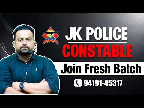 JKP CONSTABLE FRESH BATCH | JK Police Constable Recruitment 2024 #jkpoliceconstable #jkpsi