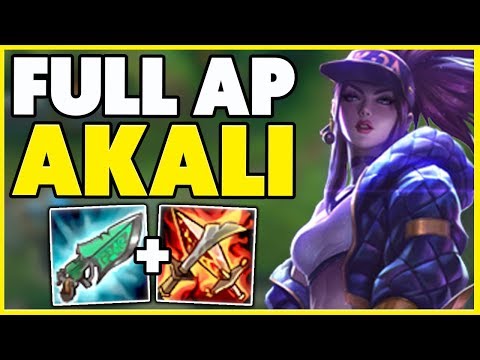 #1 AKALI WORLD INFINITE AP ONE-SHOT BUILD! (HUGE DAMAGE) - League of Legends