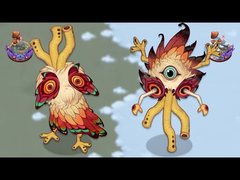Owlesque - All Monster Sounds & Animations (My Singing Monsters)