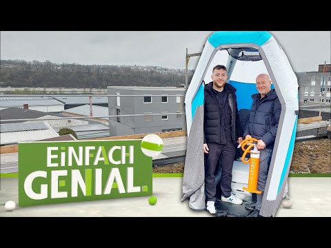 Ein aufblasbares Klohäuschen? 🚽 | Einfach genial | MDR