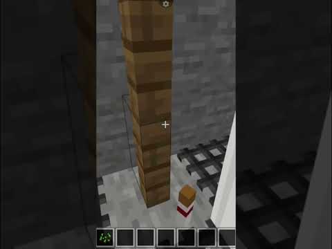 Лифт 4 minecraft #create #лифт #шахта #обзор #шортс #мод