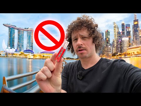 I visited the country with the strictest laws (jail for chewing gum) | SINGAPORE 🇸🇬