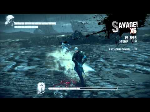 DmC Devil May Cry, Vergil vs Hollow Vergil (No Damage, Nephilim)