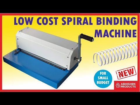 Spiral Binding Machines- Upto 70% off on Spiral Binders