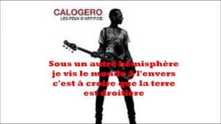 Calogero - conduire en angleterre - paroles