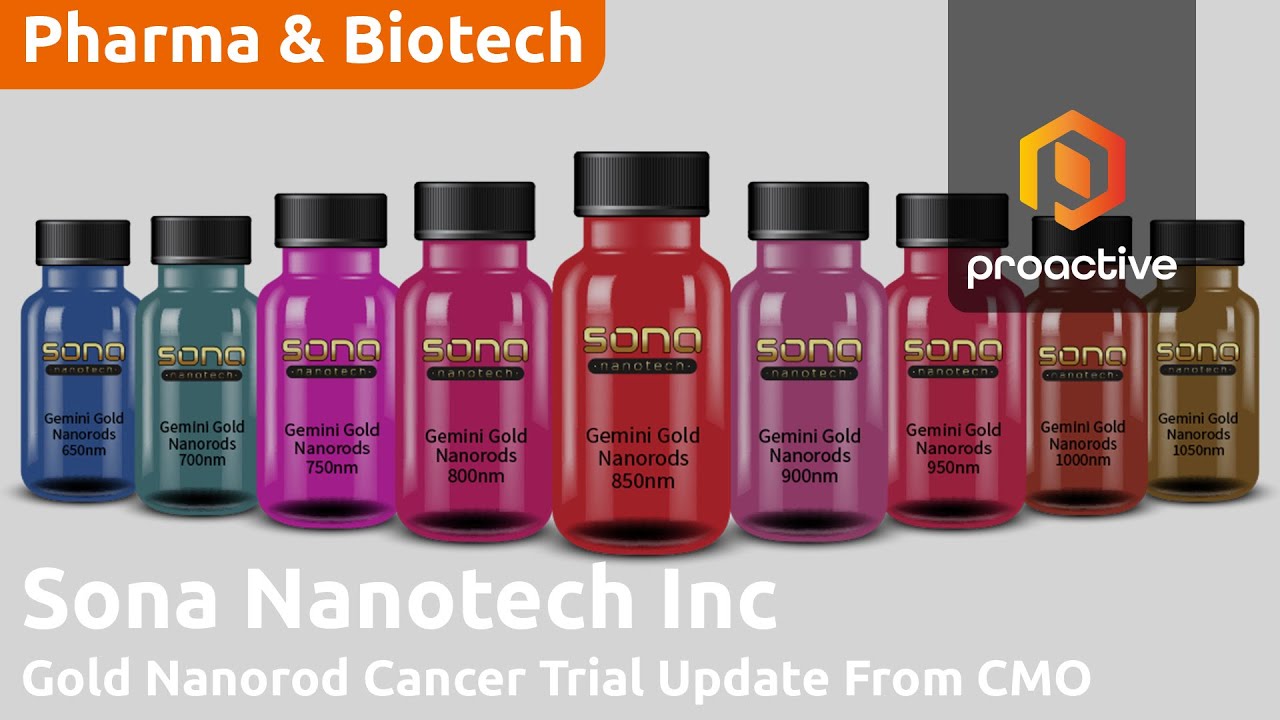 Sona Nanotech clears Endotoxin testing, preps for first-in-human Gold Nanorod trial