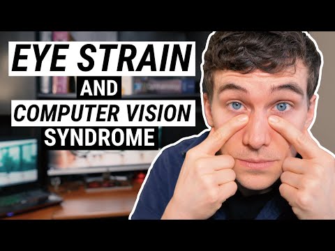 5 Tips and Eye Exercises for EYE STRAIN Relief Video