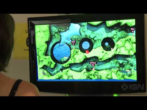 Worms Revolution Gameplay- Gamescom 2012