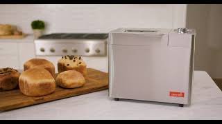 Gemelli 2LB Artisan Bread Maker, Stainless Steel w/ Digital Display and 21 Functions, Fruit/Nut Dispenser, 3 Loaf Sizes, 3 Crust Shades, Gluten-Free and Vegan Settings, Non-stick, Includes 22 Recipes