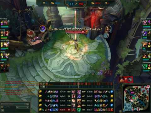 Boosted Fiora vs Jayce Gameplay