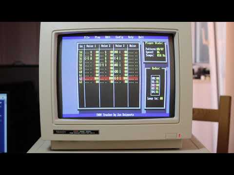 Tandy 1000 SX Part 4: Programming the Tandy Sound Chip